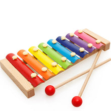 Load image into Gallery viewer, DIY Baby Wooden Toy Montessori Xylophone Sand Hammer Harmonica Colorful Early Educational Funny Toys For Children Kids